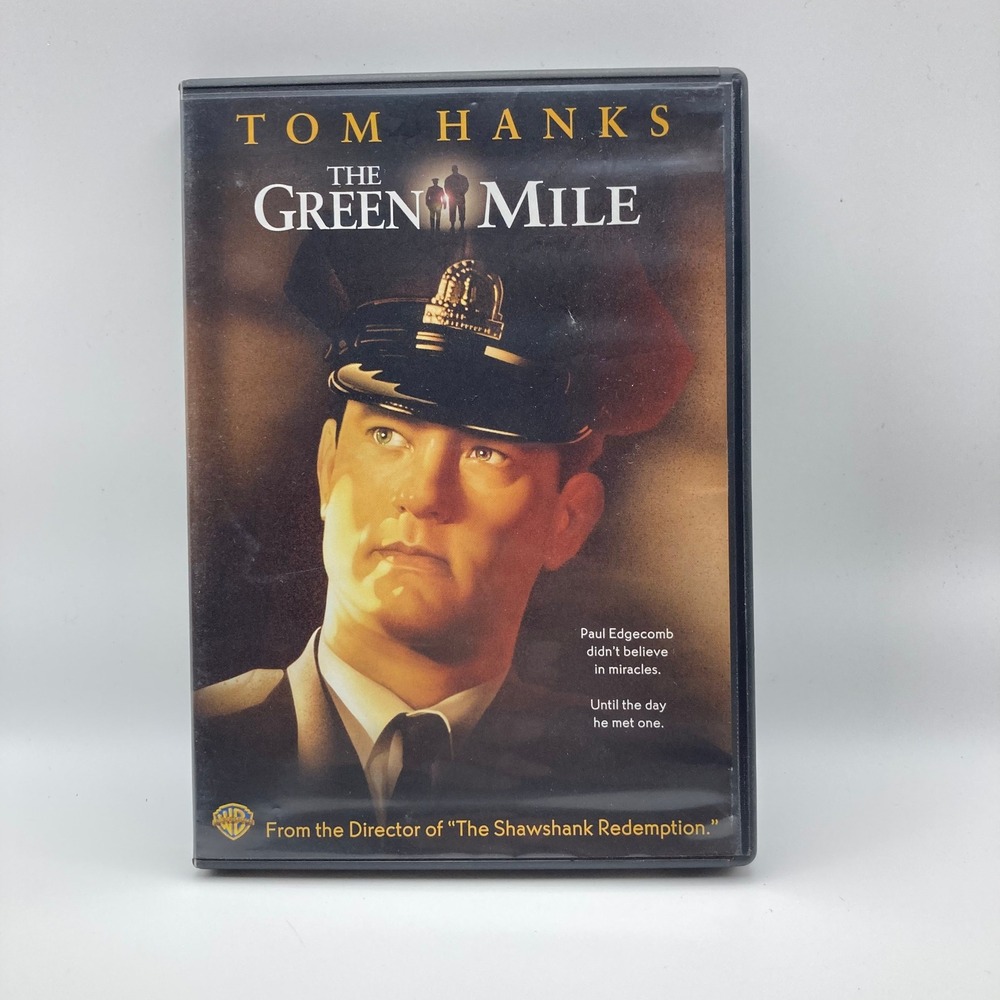 The Green Mile DVD Tom Hanks Stephen King Widescreen Warner Bros 1999 Movie